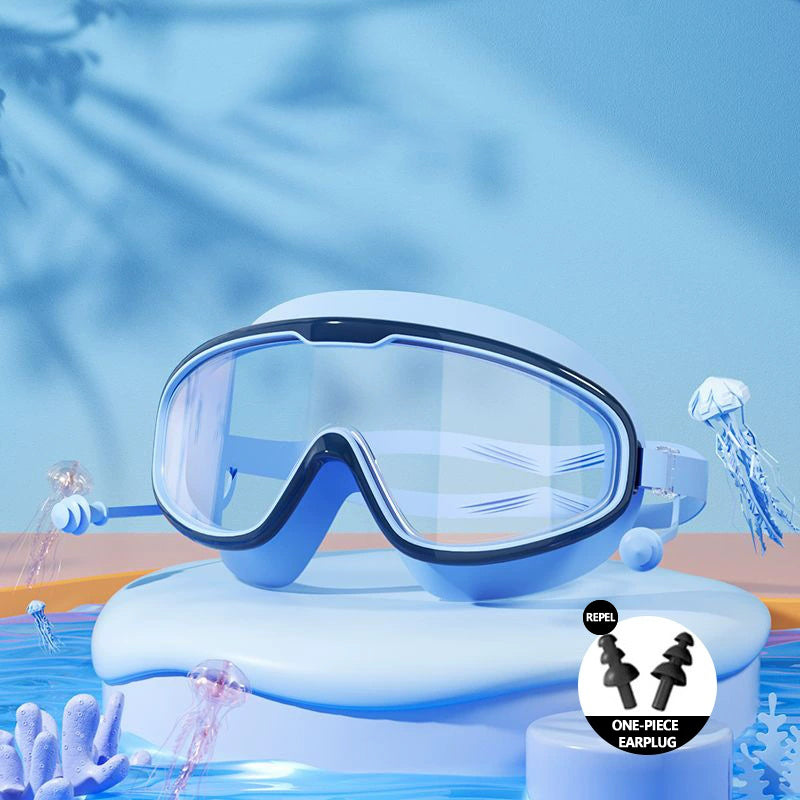 š„Last Day Promotion 49% OFF-š„HD children's large frame waterproof and anti-fog swimming goggles