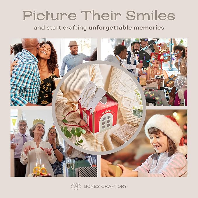 🎁Christmas Wonderland Cottage Gift Box