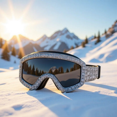 🔥Last Day 49% OFF - ✨Ski Goggle Shaped Adjustable Ring - Unique Winter Sports Jewelry for Ski Enthusiasts