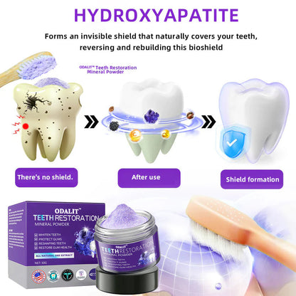 ODALIT™ TeethRestoration Mineral Powder🦷(ADA recommended) (🎁Flash Sale - Don’t Miss Out)
