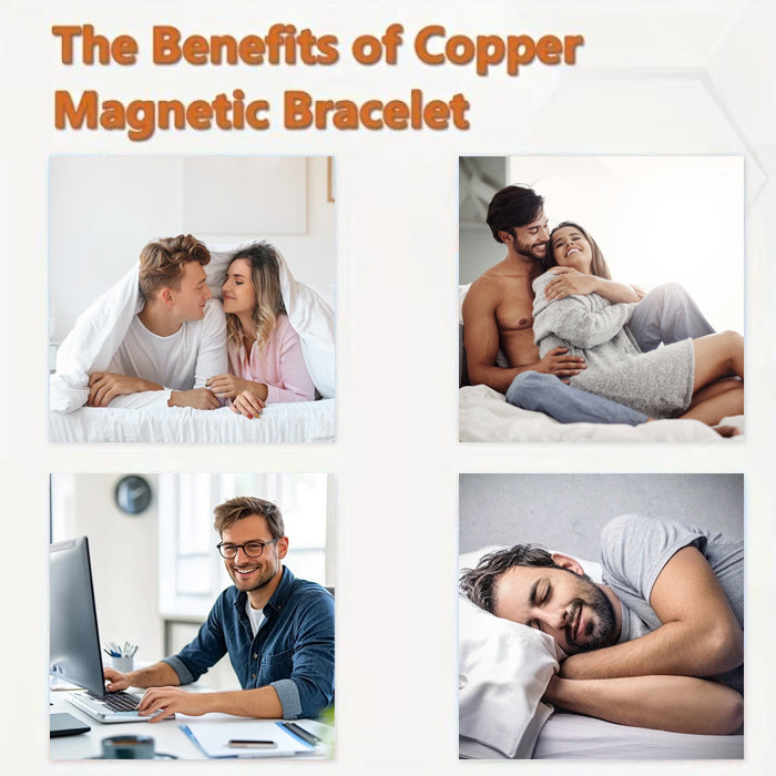 🧲Magnetic Copper Bracelet — Enhance Blood Flow & Vitality