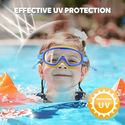 🔥Last Day Promotion 49% OFF-🔥HD children's large frame waterproof and anti-fog swimming goggles