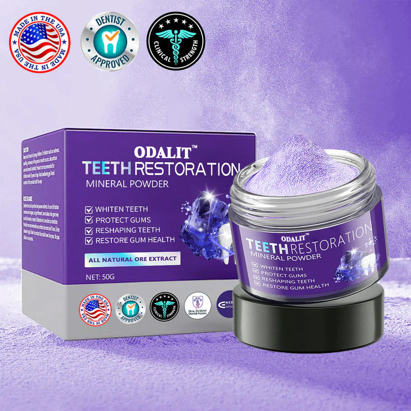 ODALIT™ TeethRestoration Mineral Powder🦷(ADA recommended) (🎁Flash Sale - Don’t Miss Out)