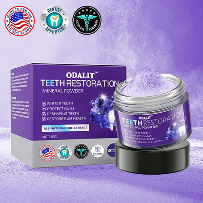 ODALIT™ TeethRestoration Mineral Powder🦷(ADA recommended) (🎁Flash Sale - Don’t Miss Out)