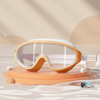 🔥Last Day Promotion 49% OFF-🔥HD children's large frame waterproof and anti-fog swimming goggles
