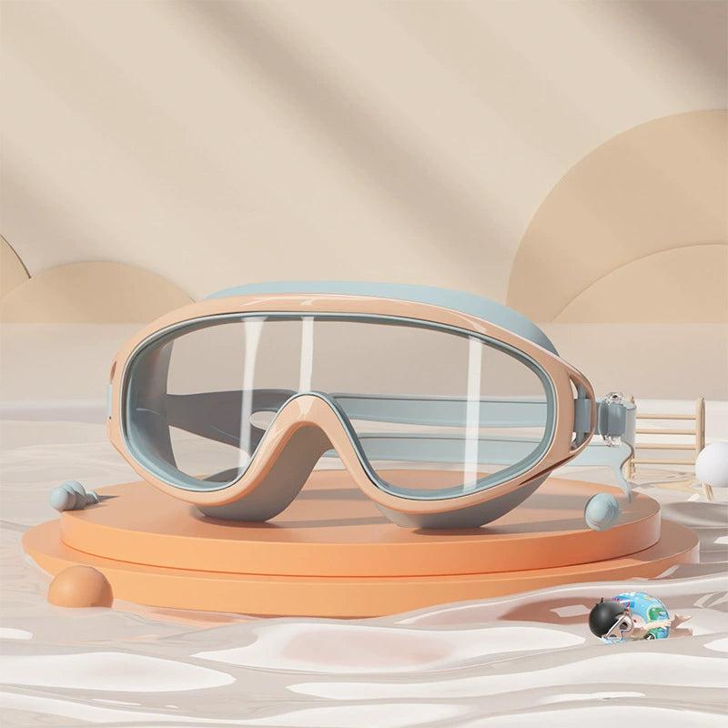 🔥Last Day Promotion 49% OFF-🔥HD children's large frame waterproof and anti-fog swimming goggles