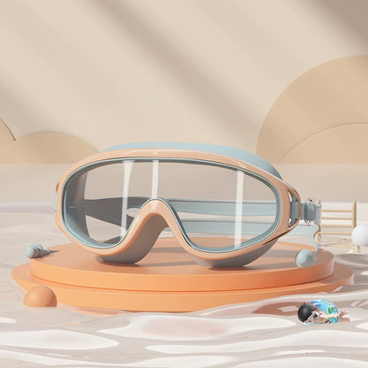 🔥Last Day Promotion 49% OFF-🔥HD children's large frame waterproof and anti-fog swimming goggles