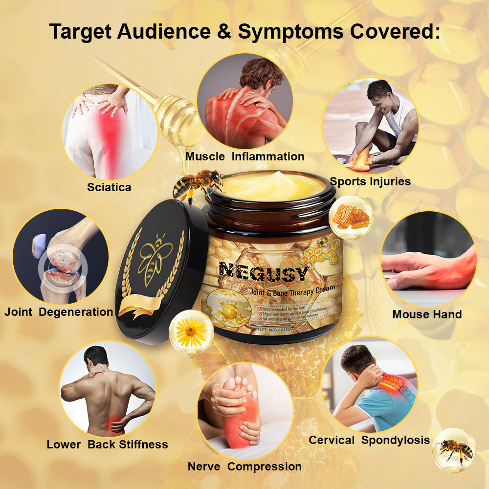 🐝Negusy™ Instant Ultra Strength Pain Relief Cream – Fast Relief from Nerve Compression Pain