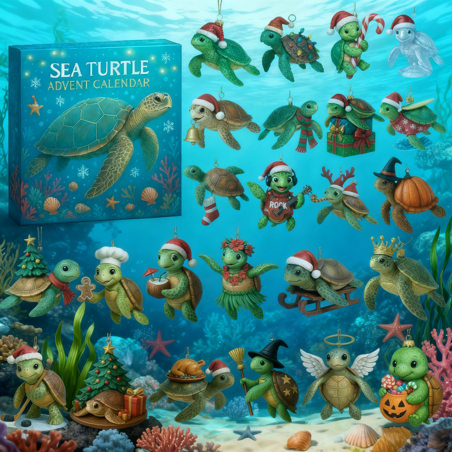 💚🐢 Sea Turtle Advent Calendar 2025