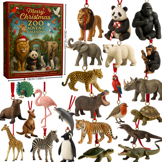 Merry Christmas Zoo Advent Calendar 2025