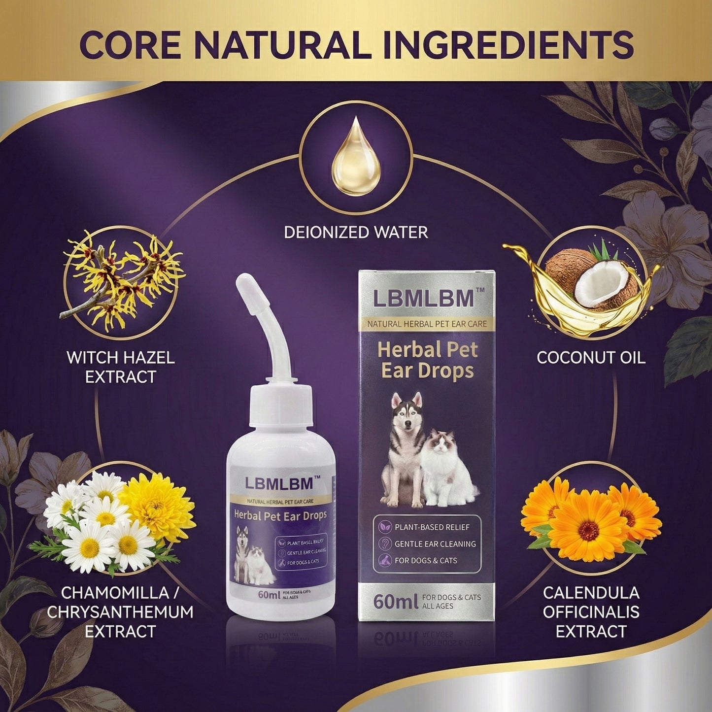 LBMLBM™ Herbal Pet Ear Drops🌿