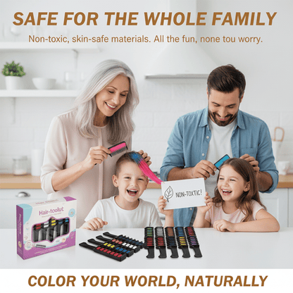 🎁Last Day Sale 49% OFF🔥-✨Festive Fun Hair Chalk Combs
