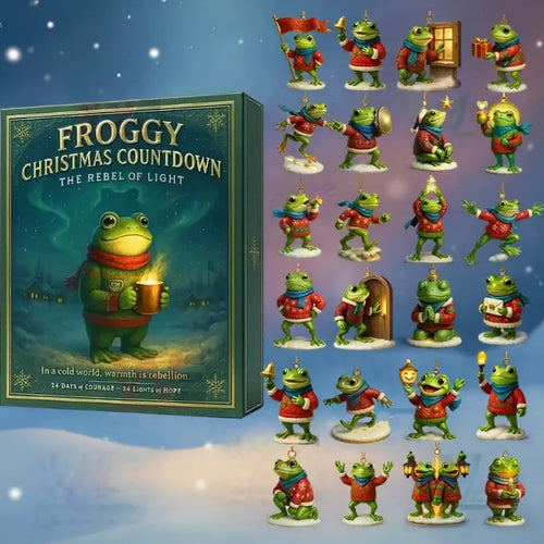 🐸✨ Froggy Christmas Countdown 2025 “The Rebel of Light” — 24 Days of Courage and Warmth