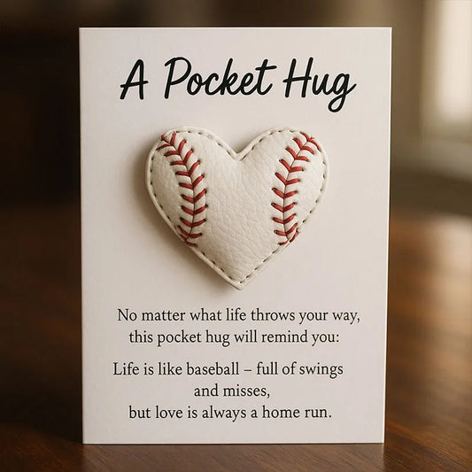 ⚾Sport-Themed Pocket Hug Collection with Inspirational Gift Cards💌