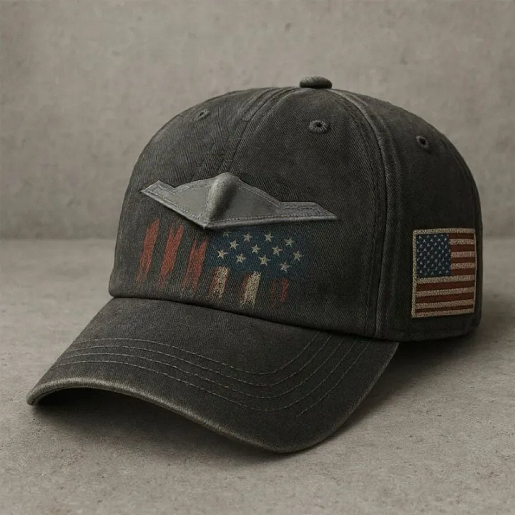 ⏰LAST DAY 49% OFF - 🧢 Heritage Flight Cotton Cap✨(Breathable & Lightweight Comfort & Unisex Fit)