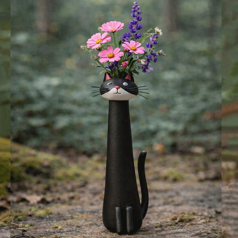 🔥The Cat Vase That Makes Mom Smile 😻 – A Gift She’ll Never Forget🌸