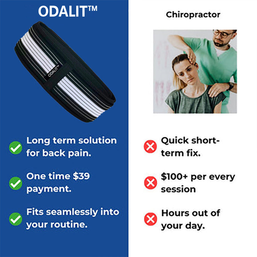 ODALIT™ Back Belt: The 2-Week Solution to Sciatica & Lower Back Pain Relief!