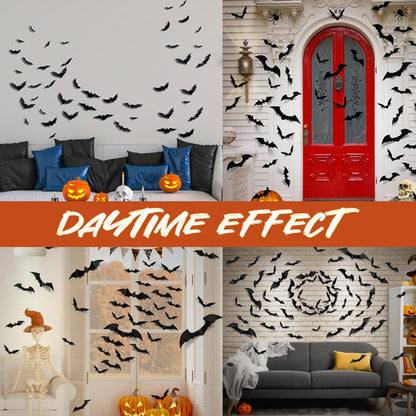 LED Bat Wall Sticker