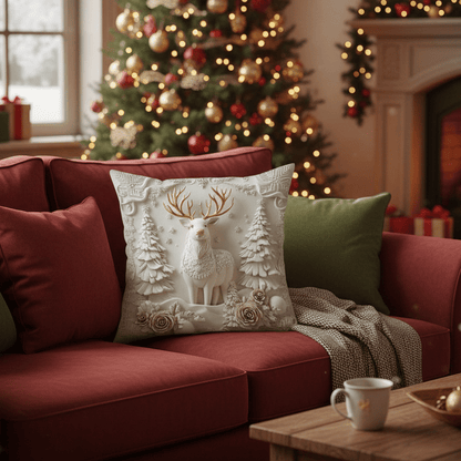🎅🎁 Festive Christmas Cushion Cover