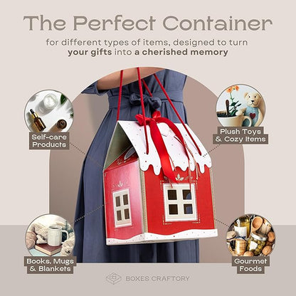🎁Christmas Wonderland Cottage Gift Box