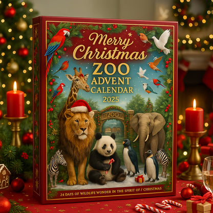 Merry Christmas Zoo Advent Calendar 2025