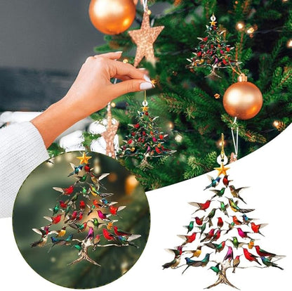 🐦🎄Hummingbird Christmas Ornament💠