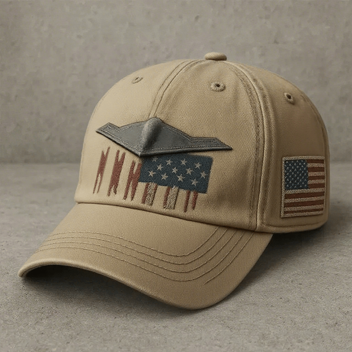 ⏰LAST DAY 49% OFF - 🧢 Heritage Flight Cotton Cap✨(Breathable & Lightweight Comfort & Unisex Fit)