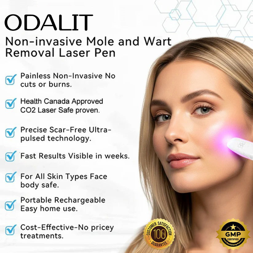 All-in-One CO₂ Laser Eraser Pen | Removes Moles, Warts, Skin Flaws & Pigmentation