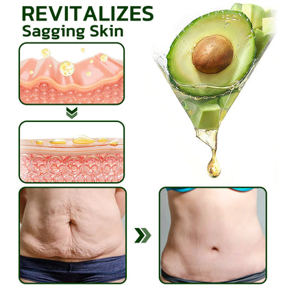 Avocado Tightening & Wrinkles Reducing Body Lotion Scrub