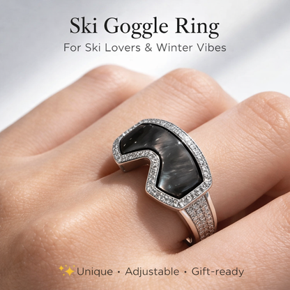 🔥Last Day 49% OFF - Ski Goggle Ring — Wear Your Winter Spirit