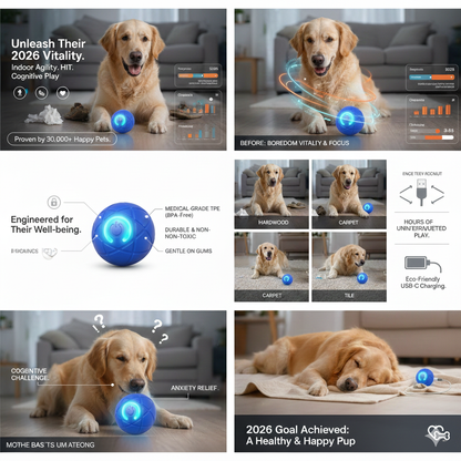 🐶Ring in 2026 with a Happy, Active Pup! 🎆