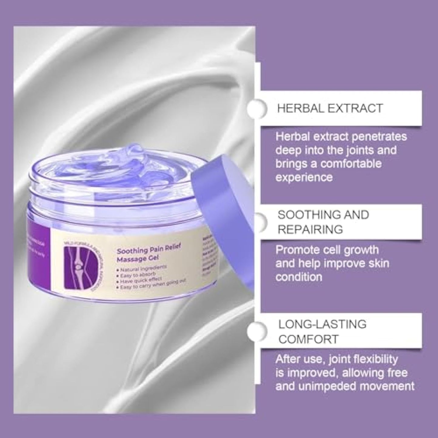 🔥Instant Pain Relief🔥Joint Pain Treatment Gel (Natural Herbal Ingredients for Joint Health and Pain Treatment)