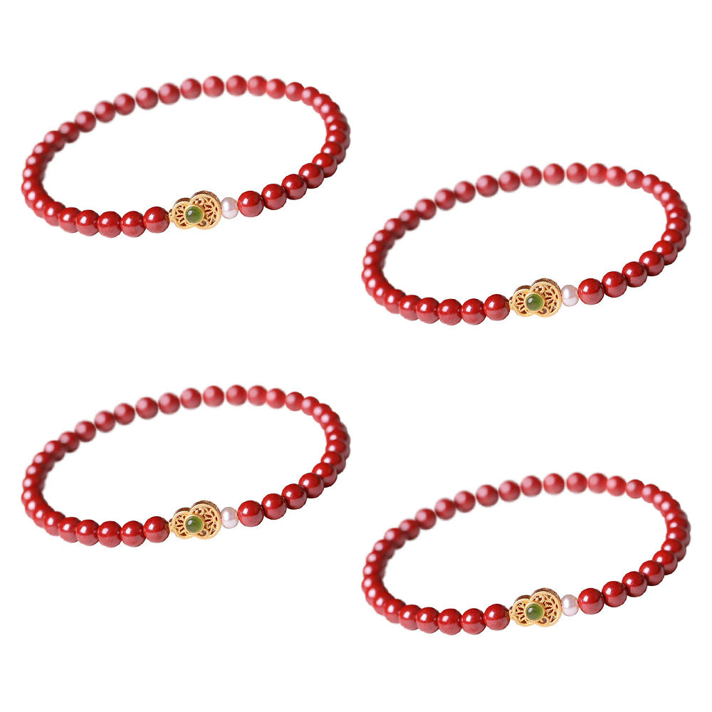 💲💲💲FengShui Calabash Cinnabar Bracelet-Attract Luck & Wealth ✨