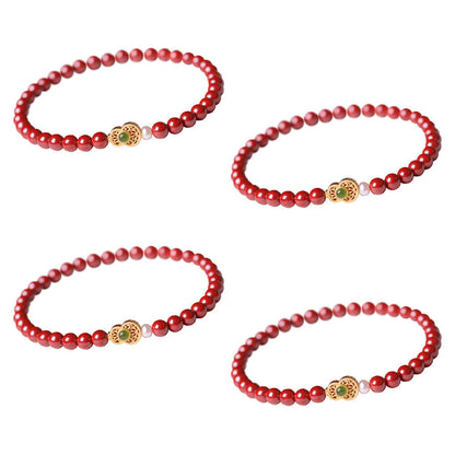 💲💲💲FengShui Calabash Cinnabar Bracelet-Attract Luck & Wealth ✨