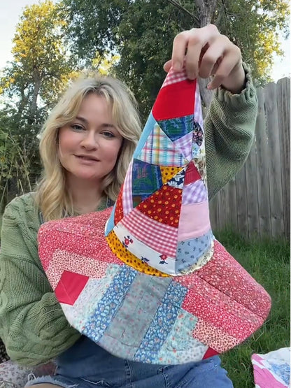 🧙The Quilted Witch Hat | Handcrafted Folk Art Hat