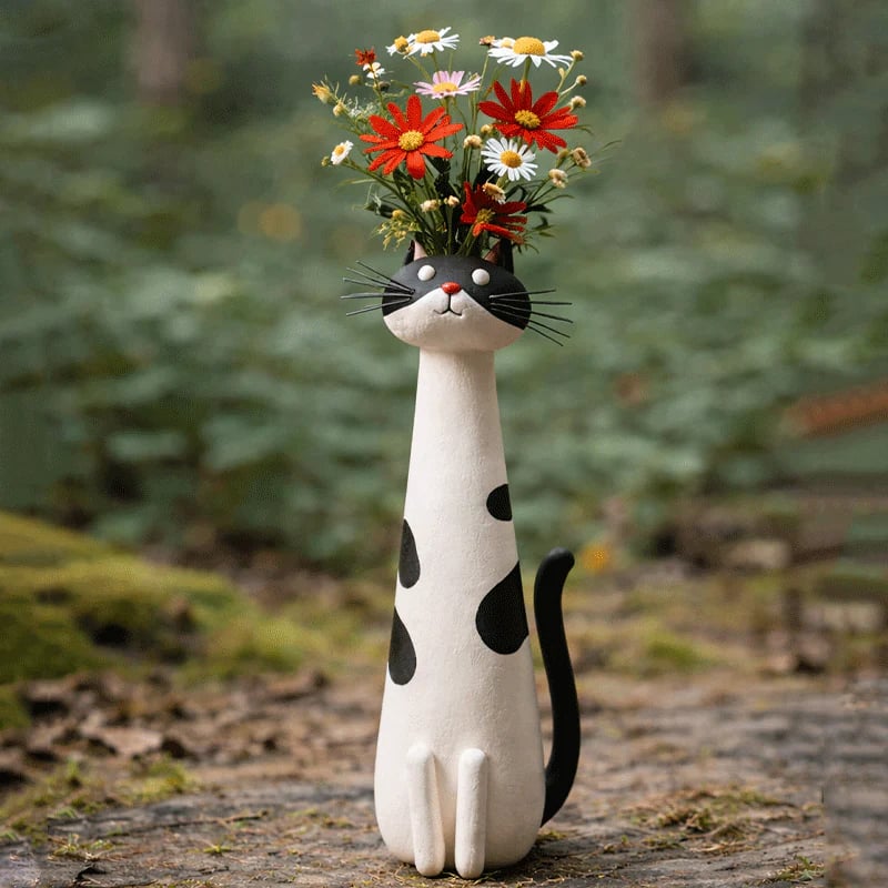 🔥The Cat Vase That Makes Mom Smile 😻 – A Gift She’ll Never Forget🌸