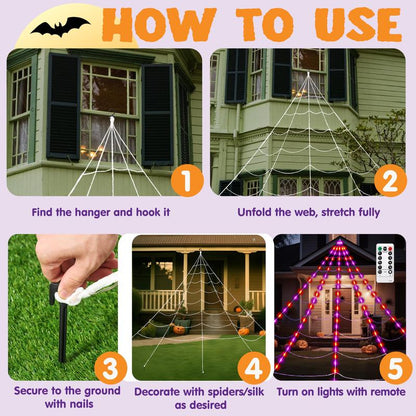 🕷️Spider Web Light🕸️