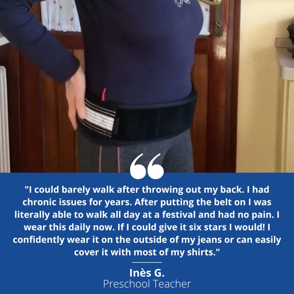 ODALIT™ Back Belt: The 2-Week Solution to Sciatica & Lower Back Pain Relief!