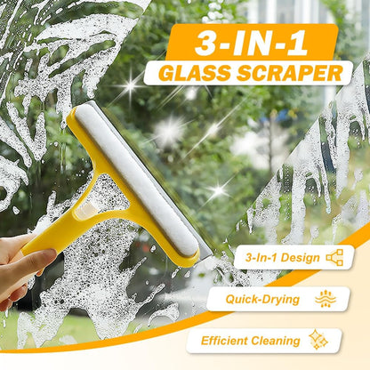 3 in 1 Window Cleaning Scraper