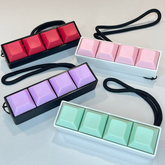 🧩 The 9-Key Mechanical Keyboard Keychain